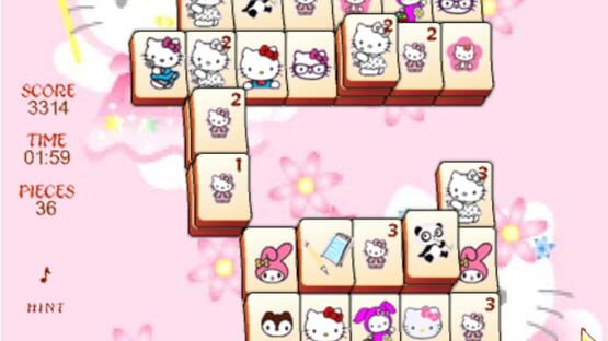 Screenshot Hello Kitty Mahjong