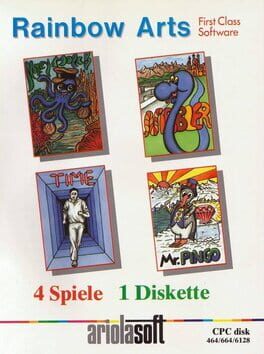 Cover 4 Spiele 1 Diskette