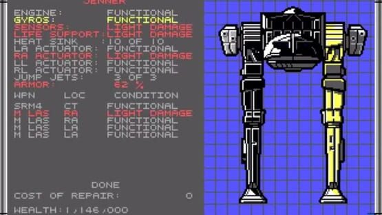 Screenshot MechWarrior 2