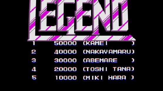 Screenshot Legend 1