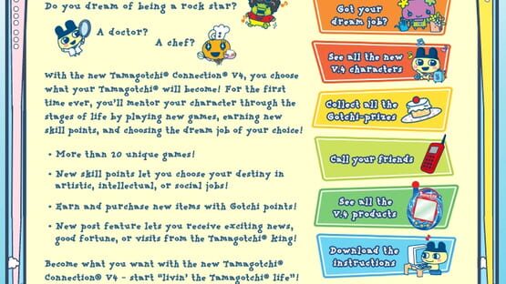 Screenshot Tamagotchi Connection V4
