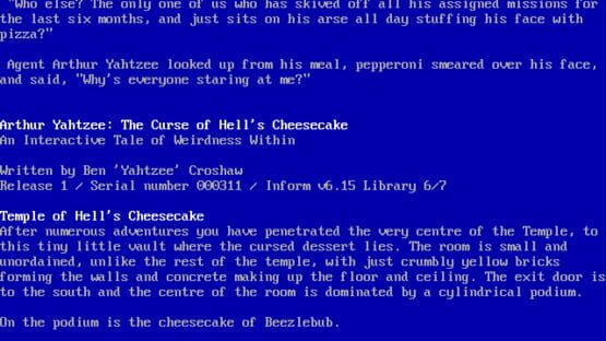 Screenshot Arthur Yahtzee: The Curse of Hell's Cheesecake