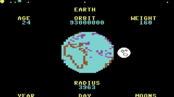 Screenshot Visible Solar System