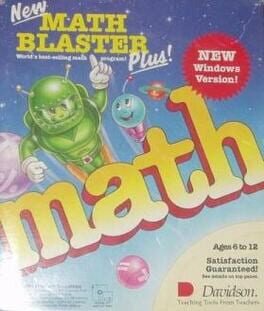 Cover New Math Blaster Plus!