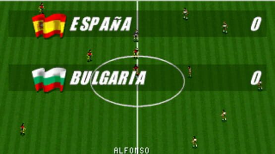 Screenshot PC Selección Española de Fútbol Eurocopa '96