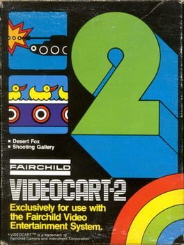 Cover Videocart-2: Desert Fox & Shooting Gallery