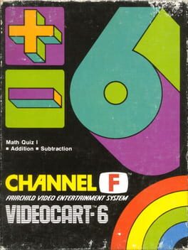 Cover Videocart-6: Math Quiz I - Addition, Subtraction