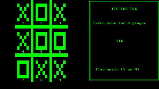 Screenshot Tic-Tac-Toe