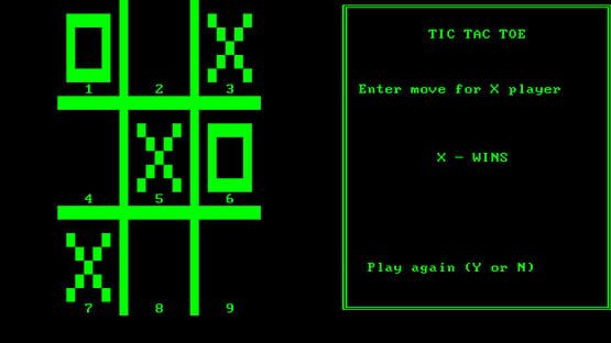 Screenshot Tic-Tac-Toe