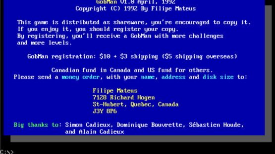 Screenshot GobMan