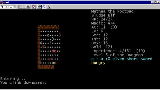 Screenshot Linley Henzell's Dungeon Crawl