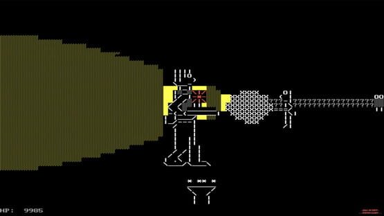 Screenshot Oleg Sobolev's ASCII Doom