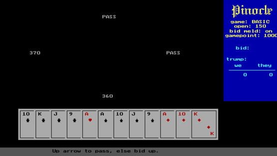 Screenshot Pinocle Games