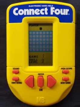 Cover Electronic Hand-Held Connect Four