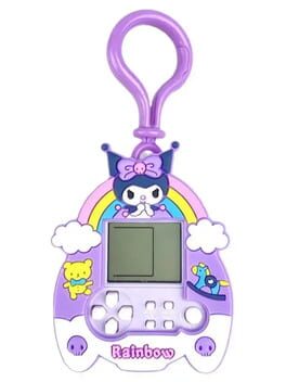 Cover Tetris Kuromi Sanrio Key Chain Game Console