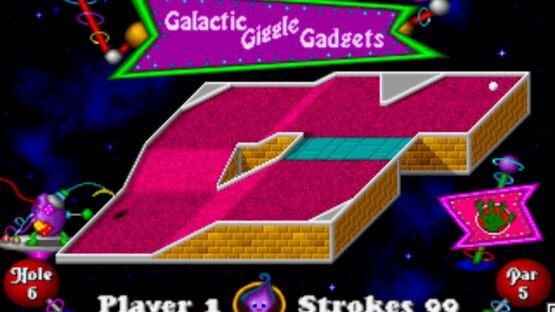 Screenshot Fuzzy's Cosmic Space Golf
