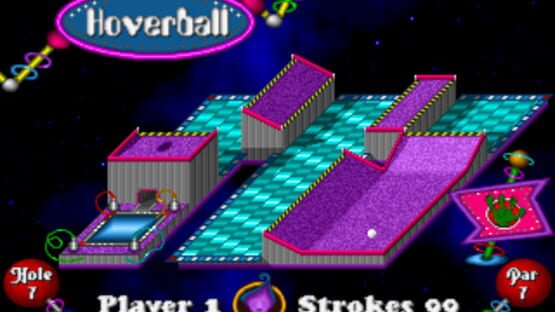 Screenshot Fuzzy's Cosmic Space Golf
