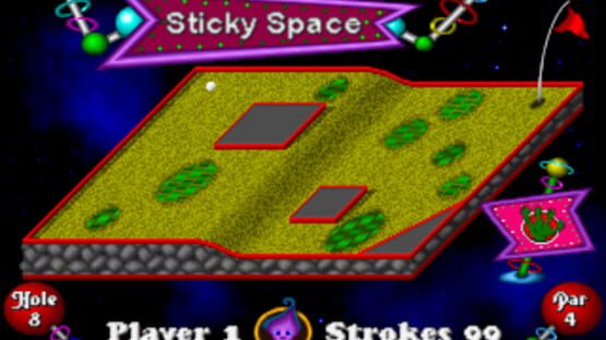 Screenshot Fuzzy's Cosmic Space Golf
