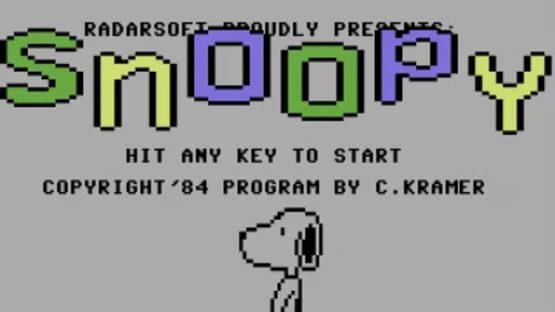 Screenshot Snoopy 1