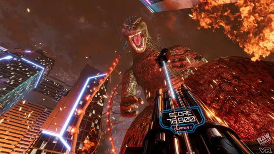 Screenshot Godzilla Kaiju Wars VR 1