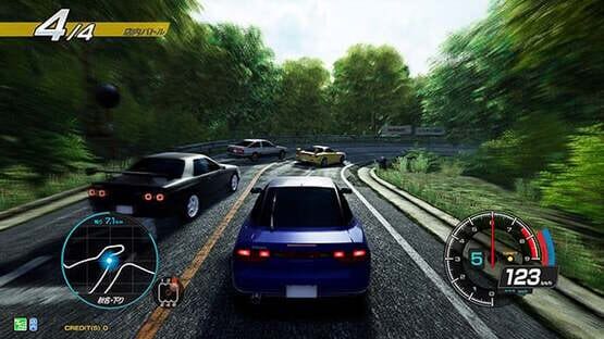 Screenshot Initial D: The Arcade 1