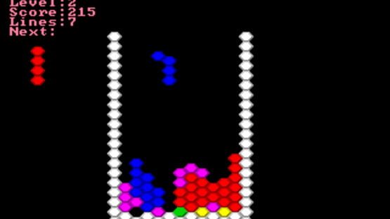 Screenshot Hextris
