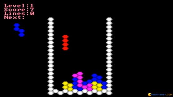 Screenshot Hextris