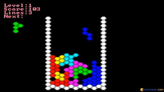 Screenshot Hextris