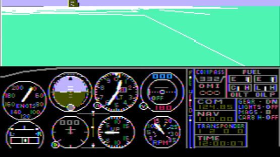 Screenshot Microsoft Flight Simulator 1.0