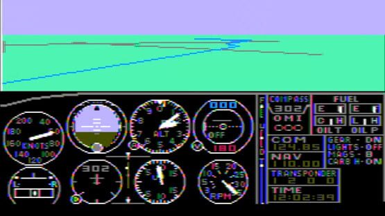 Screenshot Microsoft Flight Simulator 1.0