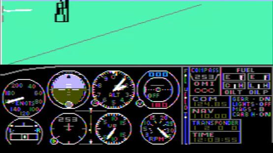 Screenshot Microsoft Flight Simulator 1.0