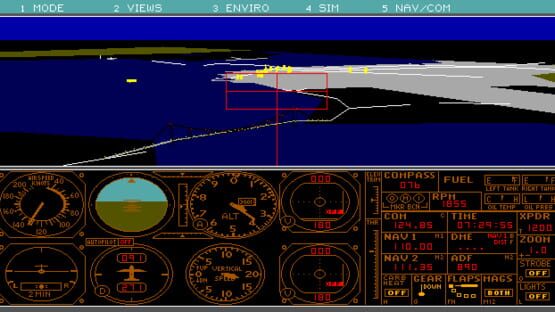 Screenshot Microsoft Flight Simulator 3.0