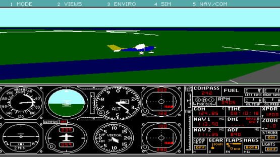 Screenshot Microsoft Flight Simulator 3.0