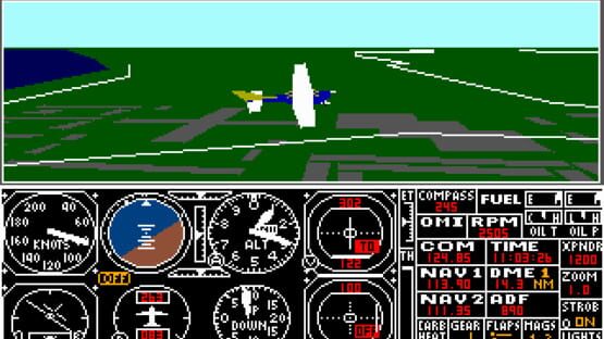Screenshot Microsoft Flight Simulator 3.0