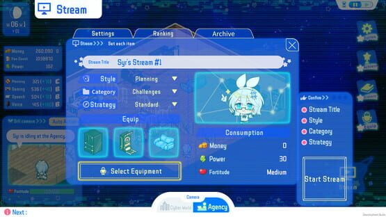 Screenshot Syr and the Stars' Revival