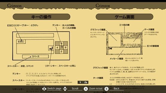 Screenshot Eggconsole Crimson PC-8801mkIISR