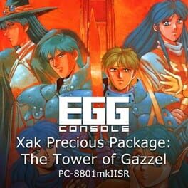 Cover Eggconsole Xak Precious Package: The Tower of Gazzel PC-8801mkIISR