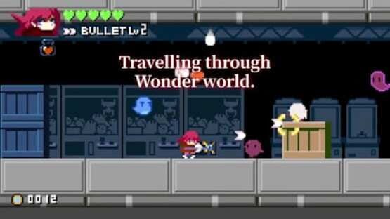 Screenshot Pixel Game Maker Series: Stray Witch and the Ghost Train