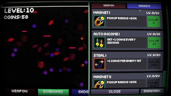 Screenshot Kickback Clicker
