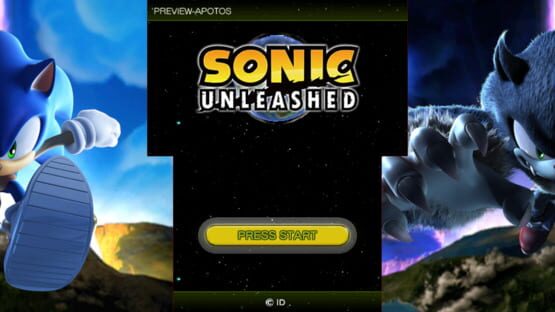 Screenshot Sonic Unleashed 3DS
