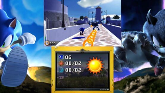 Screenshot Sonic Unleashed 3DS