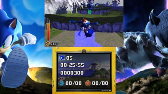 Screenshot Sonic Unleashed 3DS