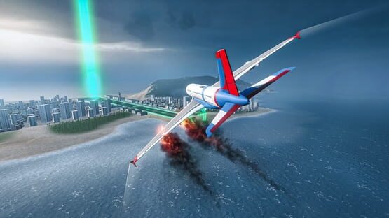 Screenshot Airplane Flight Simulator: Dangerous Landings