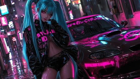 Screenshot Anime Girls: JDM Car Passion Puzzle