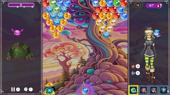 Screenshot Bubble Wizard Saga