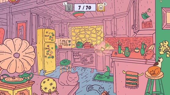 Screenshot Cats Visiting Cozy Town