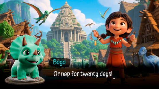 Screenshot Jurassic Island: The Legend of Makumaku