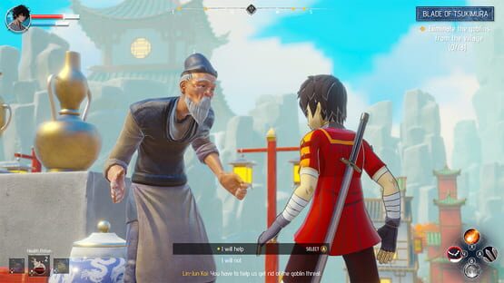 Screenshot Legend of Kaito: Destiny Journey