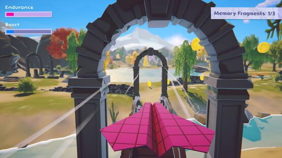 Screenshot Paper Airplane Flying Game