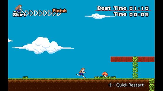 Screenshot Pixel Game Maker Series: Giri Jump Extreme